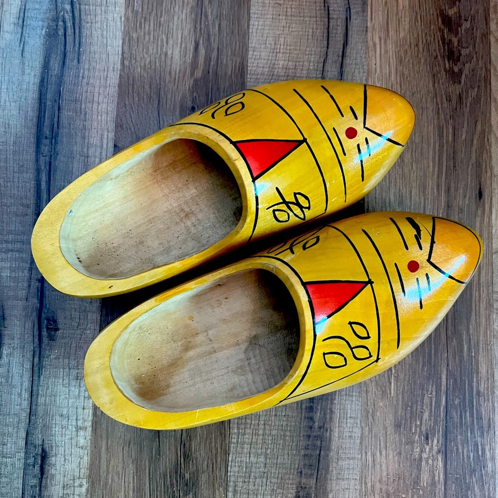 Real Dutch wooden clogs!